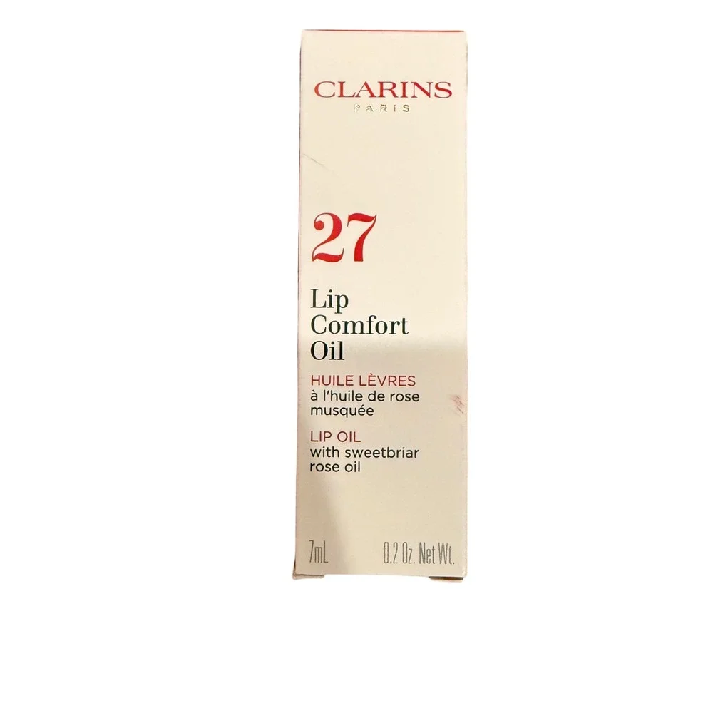 New in Box Clarins Lip Comfort Oil 27 Fleeting Dew 7ml 0.2oz Limited Edition‎